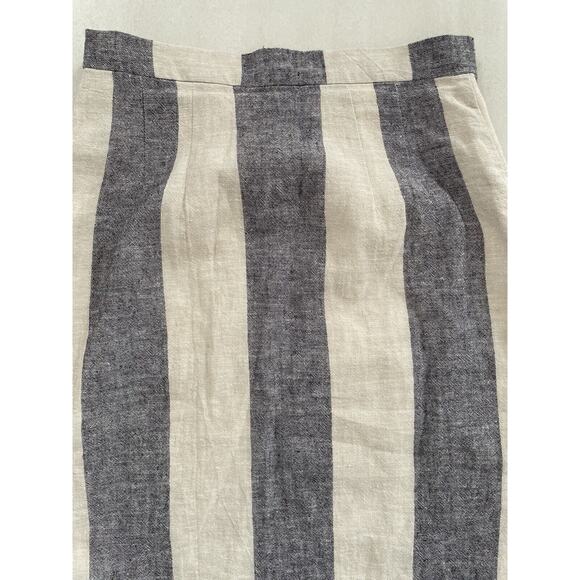 Anthropologie Eva Franco Mini Skirt Stripe - Picture 6 of 7